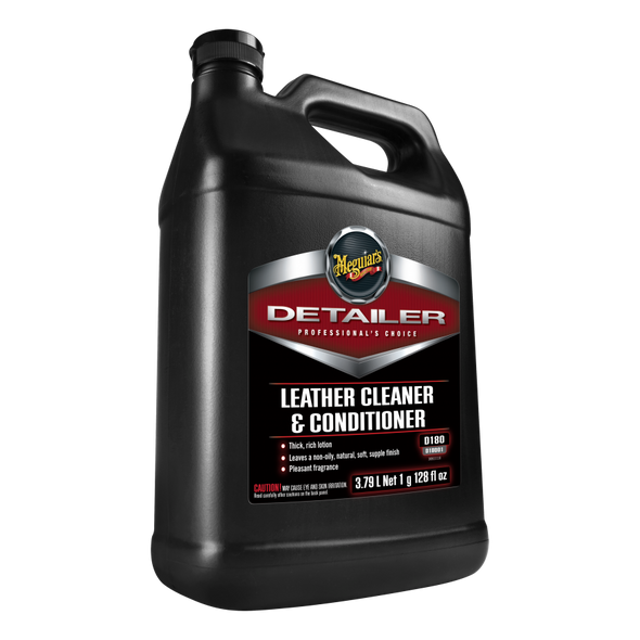 The Clean Garage Meguiars D180 Leather Cleaner and Conditioner 1 Gallon | D18001