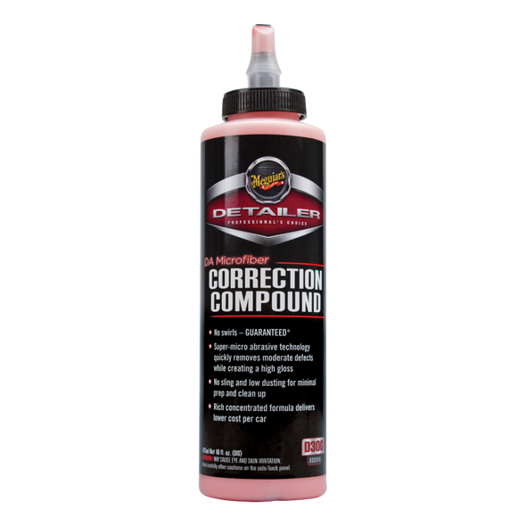 The Clean Garage Meguiars D300 DA Microfiber Correction Compound 16oz | D30016