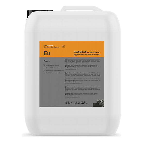 Koch Chemie Eulex Tar and Adhesive Remover | 5 Liter | The Clean Garage