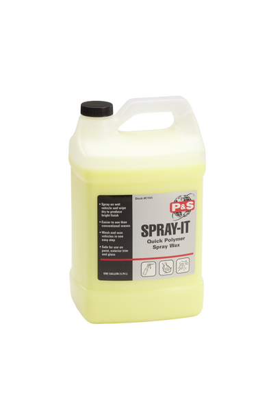 The Clean Garage P&S Spray It 1 Gallon | Quick Polymer Spray Wax