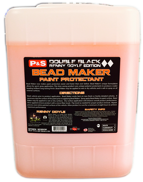 The Clean Garage P&S Bead Maker 5 Gallon | Double Black Spray Sealant