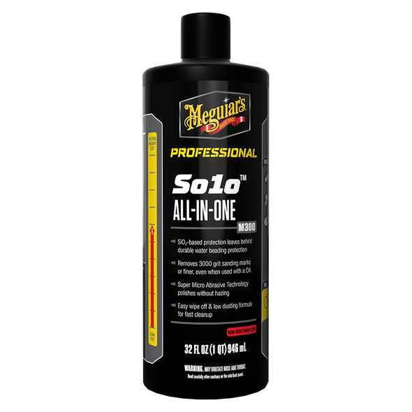 Meguiars M300 So1o All In One Polish 32oz | M30032 with SiO2 | The Clean Garage