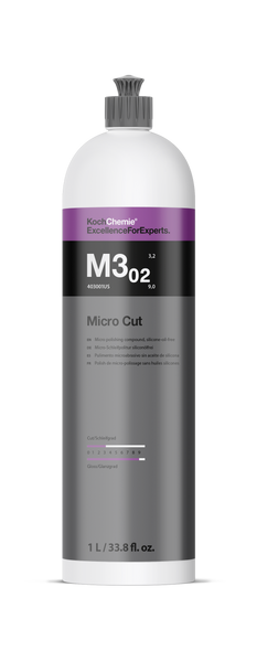 Koch Chemie Micro Cut Compound Polish | M3.02 1 Liter 33.8oz