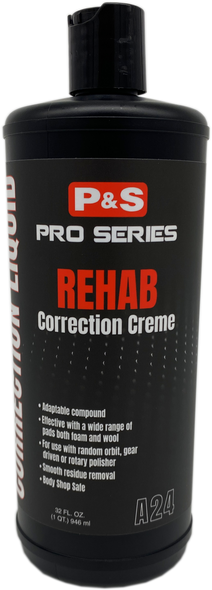 P&S Rehab Correction Cream 32oz | Versatile Compound | The Clean Garage