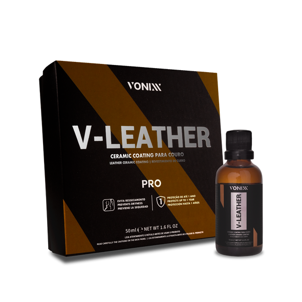 Vonixx V-Leather Pro Ceramic Coating | 50ml Protective Coating | The Clean Garage